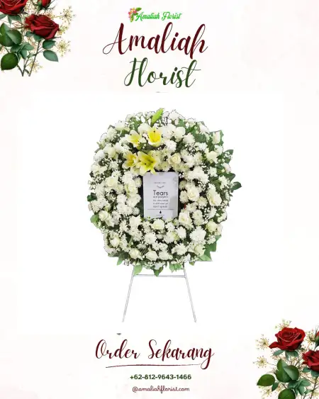 Krans Bunga Duka Nanggewer Cibinong